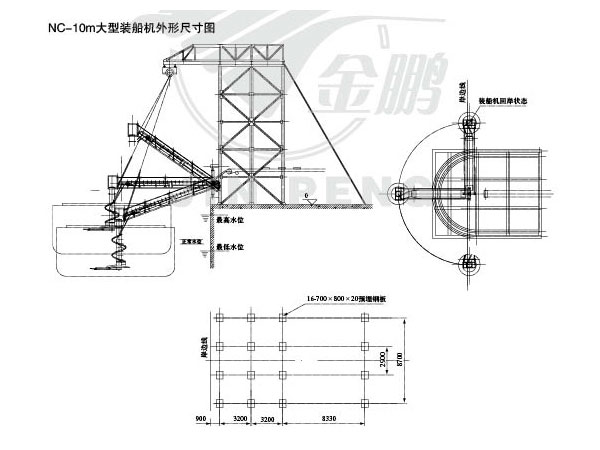 NC-10m大型装船机""